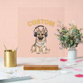 CUSTEM Akryllisches Zeichen Acrylschild (Hochzeit)