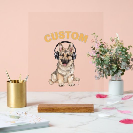 CUSTEM Akryllisches Zeichen Acrylschild (Hochzeit)