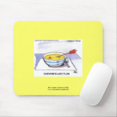Custer Last Flan Funny Cartoon Mouse Pad Mousepad (Mit Mouse)