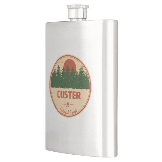 Custer National Forest Flachmann (Links)