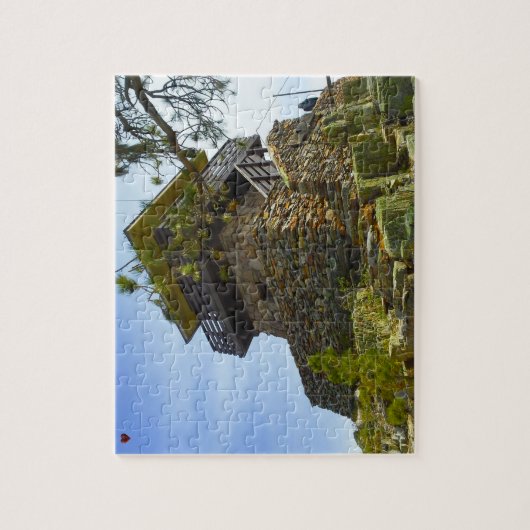 Custer Peak South Dakota Puzzle (Vertikal)