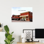 Custer, South Dakota Poster (Heimbüro)