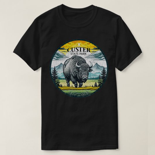 Custer Staat Park 1 T-Shirt (Design vorne)