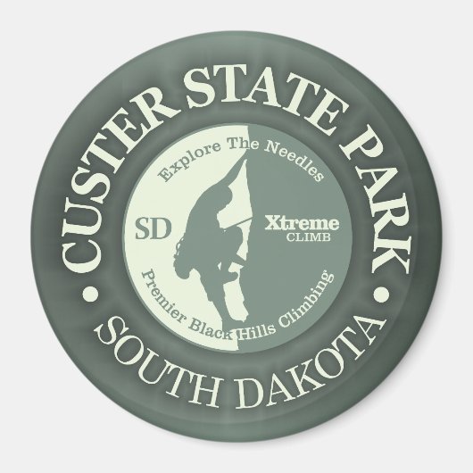 Custer Staat Park (CLB) Magnet (Vorne)