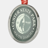 Custer Staat Park (CLB) Ornament Aus Metall (Links)