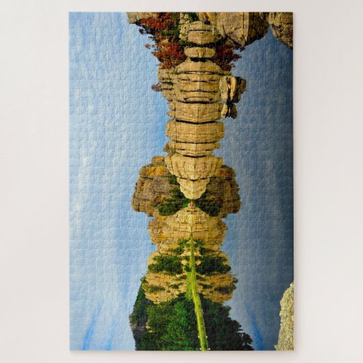 Custer Staat Park Dakota. Puzzle (Vertikal)