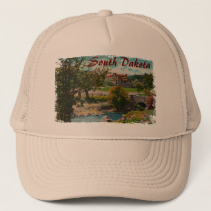 Custer Staat Park Game Lodge Hat Truckerkappe