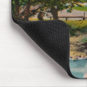 Custer Staat Park Game Lodge Mousepad (Ecke)