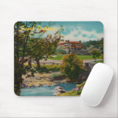 Custer Staat Park Game Lodge Mousepad (Mit Mouse)