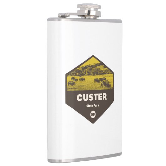 Custer Staat Park South Dakota Flachmann (Rechts)