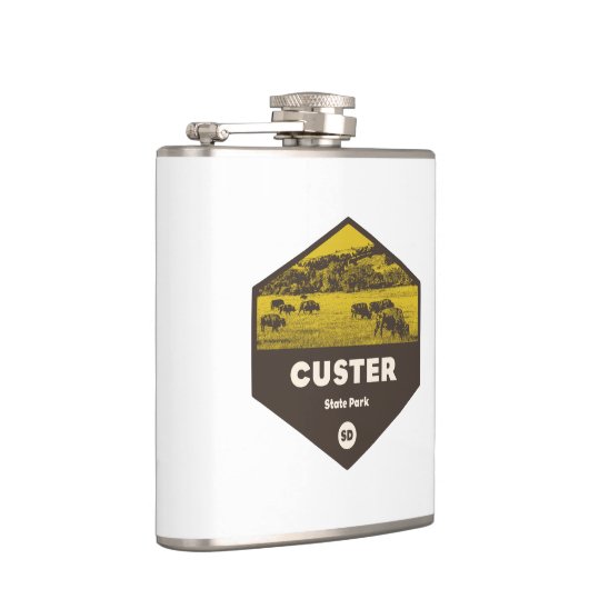 Custer Staat Park South Dakota Flachmann (Rechts)