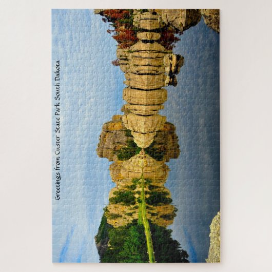 Custer Staat Park South Dakota Jigsaw Puzzle (Vertikal)