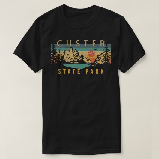 Custer Staat Park T-Shirt (Design vorne)