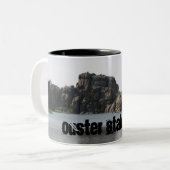 Custer Staats-Park-Tasse Zweifarbige Tasse (Vorderseite Links)