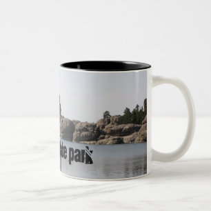 Custer Staats-Park-Tasse Zweifarbige Tasse