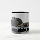 Custer Staats-Park-Tasse Zweifarbige Tasse (Mittel)