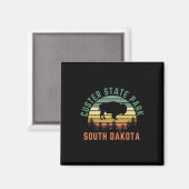 Custer State Park Magnet (Vorderseite/Rückseite)