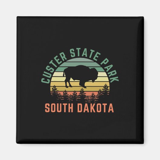 Custer State Park Magnet (Vorne)