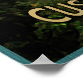 Custer State Park Poster (Ecke)