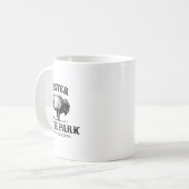 Custer State Park South Dakota American Bison Souv Kaffeetasse (Vorderseite Links)