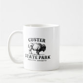 Custer State Park South Dakota American Bison Souv Kaffeetasse (Links)