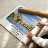 Custer State Park South Dakota Poster, Aquarell Poster