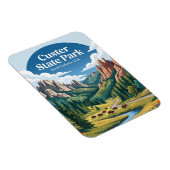 Custer State Park USA Magnet (Rechte Seite)