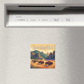 Custer State Park USA Magnet (In Situ (Geschirrspüler))