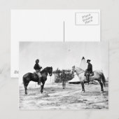 Custer und Pleasanton Postkarte (Vorne/Hinten)