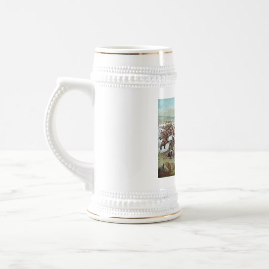 Custers letzter Stand Bierglas (Links)