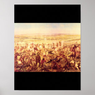 Custers letztes Fight', Unknown_Art von Amerika Poster