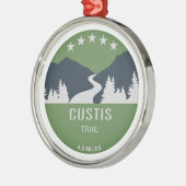 Custis Trail Ornament Aus Metall (Links)