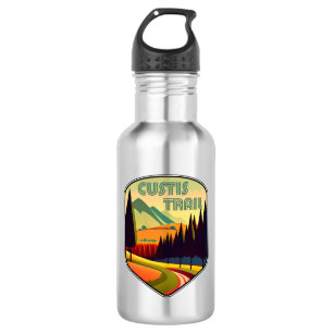Custis Trail Virginia Farben Edelstahlflasche