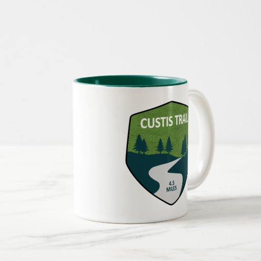 Custis Trail Zweifarbige Tasse (VorderseiteRechts)