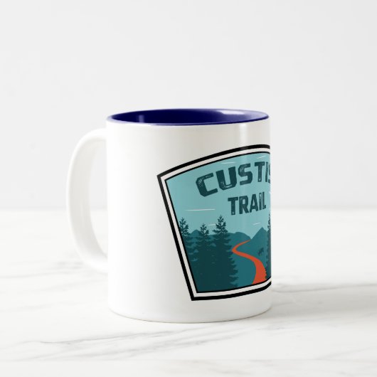 Custis Trail Zweifarbige Tasse (Vorderseite Links)