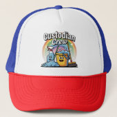 Custodian-Crew Truckerkappe (Vorderseite)