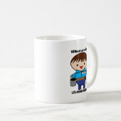 Custodian Janitor Wertschätzung Funny Personalize Kaffeetasse (VorderseiteRechts)