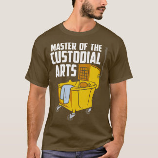 Custodian School Custodian Janitor Funny Housekeep T-Shirt