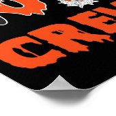 Custodian Squad School Boo Crew Janitor Custodian  Poster (Ecke)