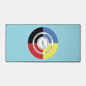 Custodians of Mother Earth Desk Mat Schreibtischunterlage (Vorderseite)
