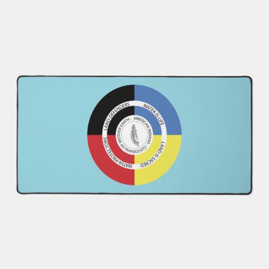 Custodians of Mother Earth Desk Mat Schreibtischunterlage (Vorderseite)