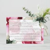 Custom2 Christine Vows Sage Pink Abstrakt (Stehend Vorderseite)