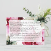 Custom3 Christine Vows Sage Pink Abstrakt (Stehend Vorderseite)