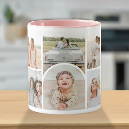 Custom 10 Fotos Collage Arch, Niedlich modern und  Tasse