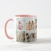 Custom 10 Fotos Collage Arch, Niedlich modern und  Tasse (Links)