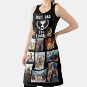 Custom 11 Photo Collage Black Schürze (InSitu)