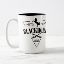 Custom 11th ACR Blackpate Coffee Tasse 15 Oz.
