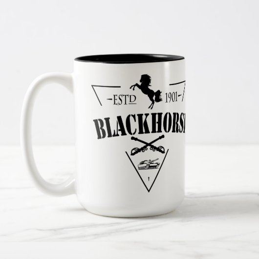 Custom 11th ACR Blackpate Coffee Tasse 15 Oz. (Links)