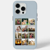 Custom 12 Foto Collage Case-Mate iPhone Hülle (Rückseite)