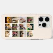 Custom 12 Foto Collage Case-Mate iPhone Hülle (Rückseite (Horizontal))